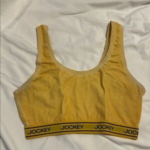 Jockey Yellow Sports Bra